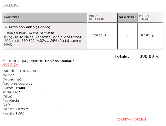 banca online e trading